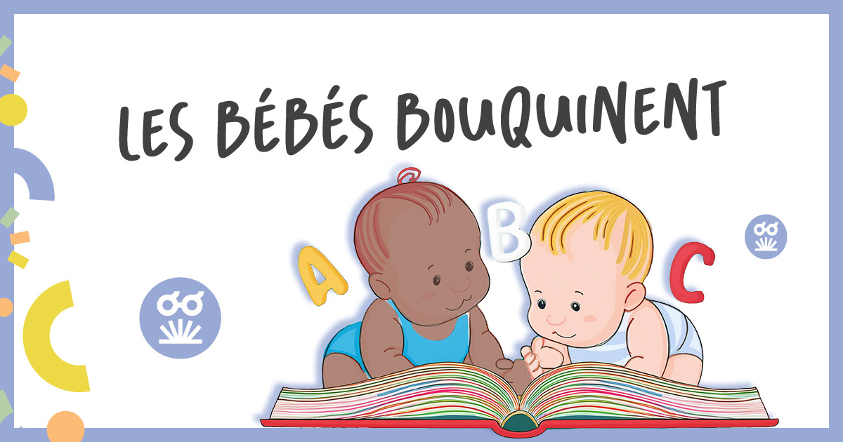 Visuel des bébés bouquinent